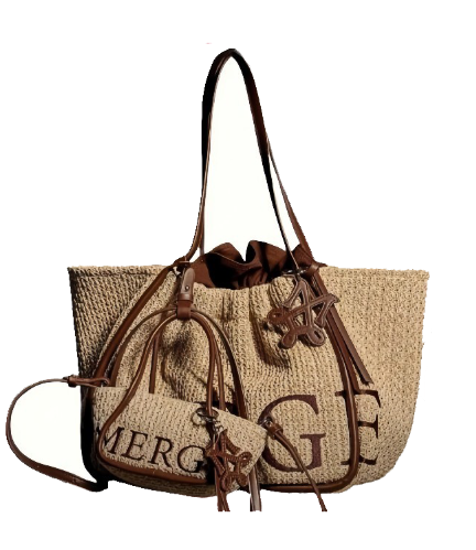 Merge A Day Bag Tote Bag Sand Dune